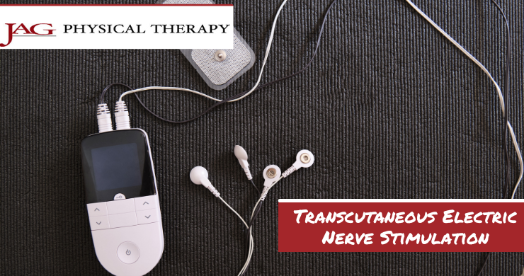 Transcutaneous Electrical Nerve Stimulation (TENS) apparatus. According