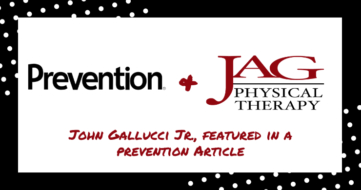 John Gallucci Jr., featured in Prevention Article